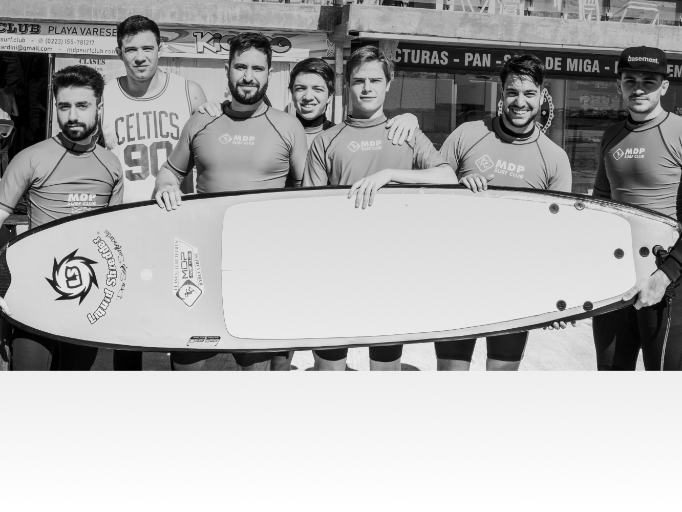 Surfing with the boys